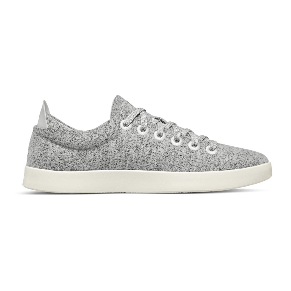 Allbirds Men\'s Sneakers Grey - Wool Pipers - 58194MJST